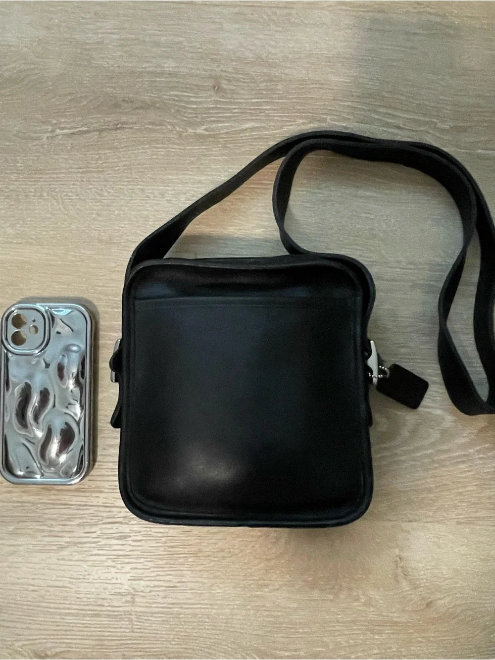 Vintage Y2K Coach Camera Bag Black #9817